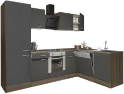 Elleci Yorki 280 sarok konyhabútor alsó sütős, polcos kivitelben (LS280YAN-SUT-PSZ)