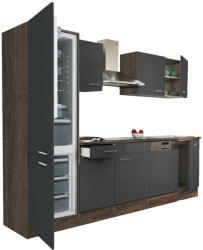 Elleci Yorki 280 konyhabútor alulfagyasztós hűtős kivitelben (L280YAN-AF)