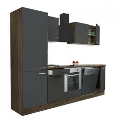  Yorki 280 konyhabútor alsó sütős, polcos kivitelben (L280YAN-SUT-PSZ)