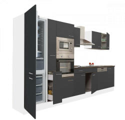 Elleci Yorki 370 konyhabútor alulfagyasztós hűtős kivitelben (L370FHAN-AF)