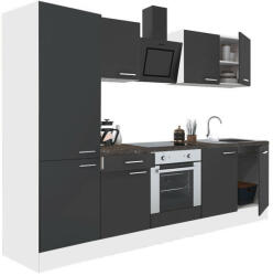 Elleci Yorki 270 konyhabútor alsó sütős, polcos kivitelben (L270FHAN-SUT-PSZ)