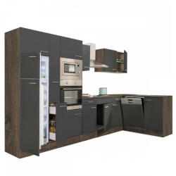  Yorki 370 sarok konyhabútor felülfagyasztós hűtős kivitelben (LS370YAN)