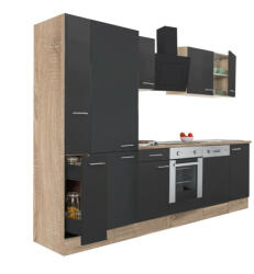  Yorki 310 konyhabútor alsó sütős, polcos kivitelben (L310STAN-SUT-PSZ)