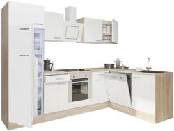  Yorki 280 sarok konyhabútor alsó sütős felülfagyasztós hűtős kivitelben (LS280STFH-SUT-FF) - watermarkt