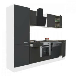  Yorki 280 konyhabútor alsó sütős, polcos kivitelben (L280FHAN-SUT-PSZ) - watermarkt