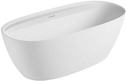 Wellis Katerini 170x80 cm szabadon álló akril kád, Matt Fehér WK00220 (WK00220)