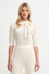 Luisa Spagnoli gyapjú pulóver - bézs M - answear - 105 990 Ft