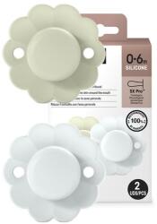 Suavinex Wonder SX Wonder, fiziológiai, 0-6 hónapos kor között, 2 db Almost Aqua + Illusion Blue (SUA000227) (SUA000227)