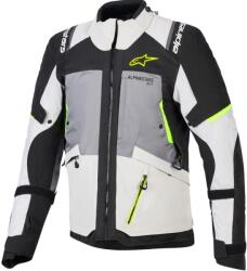 Alpinestars Jachetă Motocicletă Alpinestars Andes V4 Drystar Gri Închis-Gri Deschis-Negru-Galben Fluo (AIM100-1225)