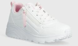 Skechers gyerek sportcipő UNO LITE EASY ZIP - fehér 36.5