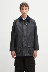 Barbour rövid kabát Beaufort Wax Jacket - sötétkék L