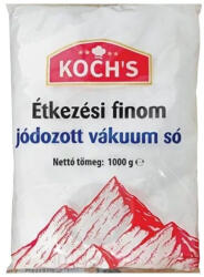 Kochs étkezési só - finom, jódozott 1000g