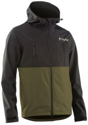 Northwave Dzseki NORTHWAVE EASY OUT SOFTSHELL ZÖLD/FEKETE