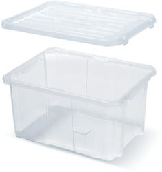 Prosperplast Cargolid 400 Átlátszó Tárolódoboz Fedél, 10db-os csomag (PPP-NCP16-CS-10)