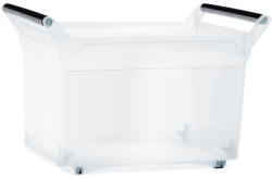 Prosperplast NUK Átlátszó Tárolódoboz 57, 8 cm Görgős, 3db-os csomag (PPP-NUK6H-S429-CS-3)