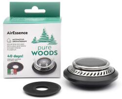 Phonocar 049741 Prémium Solar illatosító készlet pureWoods aromakapszulával, automatikus forgás, 40 napos frissesség, AirEssence technológia, autós aromaterápia (049741)