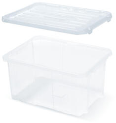 Prosperplast Cargolid 300 Átlátszó Tárolódoboz Fedél, 10db-os csomag (PPP-NCP12-CS-10)