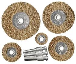  Drótkorong fúrógéphez sárgaréz 5db-os készlet (drót/5)