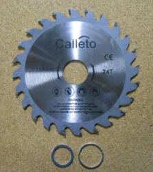  Calleto vídiabetétes körfűrészlap vágótárcsa 115 mm / 24 fog (calleto/115)