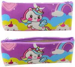 Lean Toys Iskolai Tolltartó Lányoknak Egyszarvú Motívummal Színes Pasztell