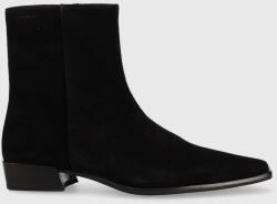 Vagabond Shoemakers velúr bokacsizma Nella - fekete Női 37