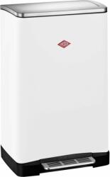 Wesco Big Double Boy 2 x 18 literes pedálos fém szemetes - Matt fehér (112755) (112755)