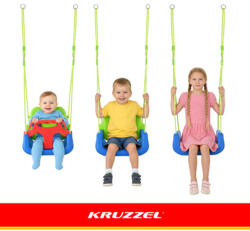 Kruzzel Színes 3 az 1-ben gyerekhinta (27358)