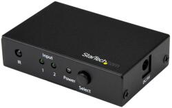 StarTech StarTech. com 2 Port HDMI Switch - 4K 60Hz - Supports HDCP - IR - HDMI Selector - HDMI Multiport Video Switcher - HDMI Switcher (VS221HD20) - video/audio switch - 2 ports (VS221HD20) (VS221HD20)