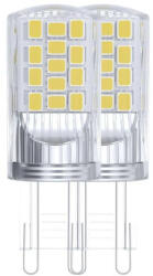 EMOS LED izzó G9 4W 470lm 3000K Classic JC 2db/csomag ZQ9544.2 (ZQ9544.2)