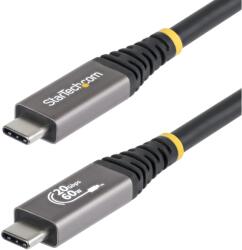 StarTech USB 4.0 Type C Összekötő Fekete 3m CC3M20GUSB4CX (CC3M20GUSB4CX) (CC3M20GUSB4CX)
