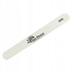 Sun Flower Egyenes reszelő Fehér 180/180 - Körömre, gélre és hibridekre (0700015)