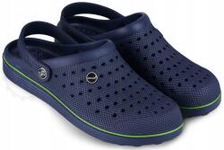  Férfi fedett flip-flop papucs, Size 41, sötétkék (Klapki na pasek piankowe HB-332)