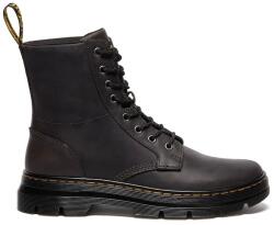 Dr. Martens bőr csizma Combs - szürke Női 45