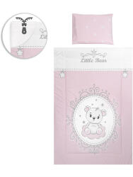 Lorelli 5 részes ágynemű garnitúra - Little Bear Pink