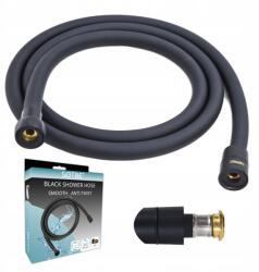 Sotbe Zuhanyfejtömlő Sima Erősített Nem Csomósító fekete 150 cm (LAR-B-SOH-24384352)