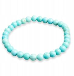 MIXFORM Természetes howlit karkötő, rugalmas, 5.8-6.8mm gyöngy, 1db (13WB32025)