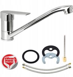 SOTBE Konyhai csaptelep mosogatóhoz Alacsony mosogató csaptelep konyhai forgó (MAR-K-40201831)