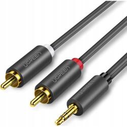 UGREEN Audio kábel Ugreen 3, 5mm mini jack 2RCA zenei kábel hangosításhoz (10590)