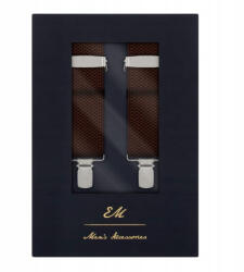 Ruhhy Nadrágtartó, barna, unisex, állítható méret