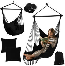 Gardlov Hinta - függőszék 210cm fekete