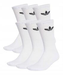 adidas Hosszú Zokni Originals Trefoil méret43-45 Fehér 6PAK IJ5619