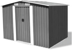 Malatec Fém kerti szerszámtároló ház 277x299x192 cm, zárható és időjárásálló