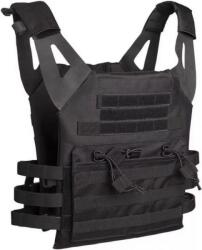Mil-Tec Gen II Plate Carrier taktikai mellény fekete - MOLLE rendszerrel, állítható