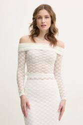 Bardot felső - bézs M - answear - 21 990 Ft