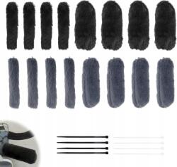  Grip markolat kerékpár kormányhoz plüss 16 db fekete szürke (X001WK3R19)