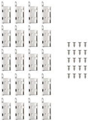 Kanlux 37229 NEON MOUNTING CLIP rögzítő, 20 db/csomag (37229)