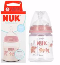 Nuk Cumisüveg 150ml Szilikon Cumi S 0m+ First Choice (10215416)