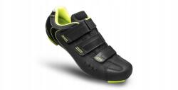 FLR Kerékpáros cipő Flr F-35 III országúti fekete-neon 44 (F-35.3MTBLKYL44)