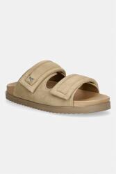 Patrizia Pepe papucs velúrból - bézs Női 36