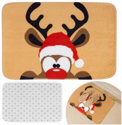 Springos Fürdőszoba Szőnyeg Karácsonyi Puha Csúszásgátló Gyorsan Száradó Szőnyeg Nagy (CA1464)